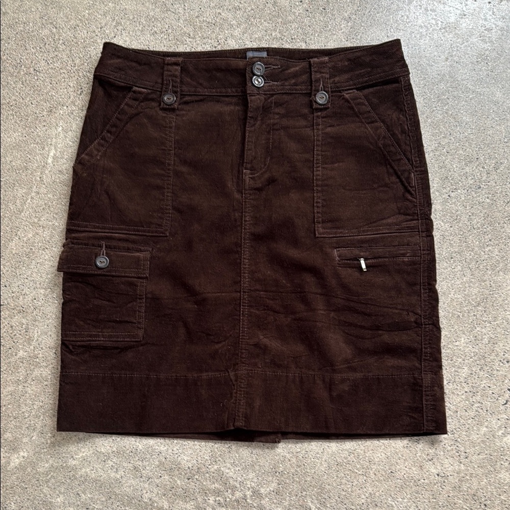 Jag Jeans Brown Mini Pencil Skirt Casual